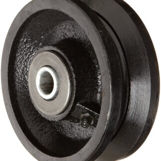 3" V-Groove Wheel - Cast Iron - Sealed Bearing