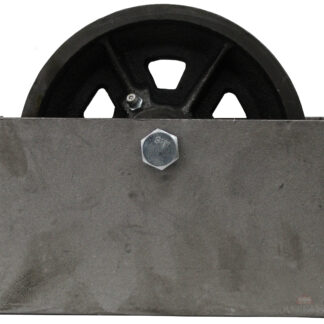 6" V-Groove Wheel with Box - Cast Iron