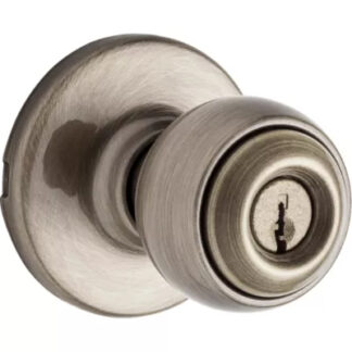 Ball Entry Lock - Antique Brass