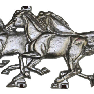 3 Running Horses Left