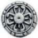R241 - Cast Iron Rosette