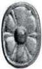 R246 - Cast Iron Rosette