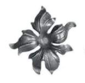 2018D - Ductile Flower - Cast Iron