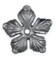 2127F - Ductile Rosette - Cast Iron