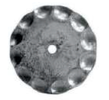 DE004B - Stamped Rosette