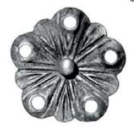 I94B5 - Forged Leaf Rosette