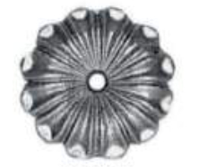 2108F - Ductile Rosette - Cast Iron