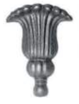 2116F - Ductile Flower - Cast Iron