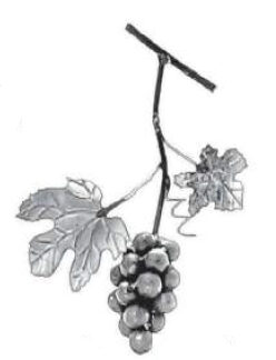 DE010S - Small Grape Cluster