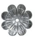 R617 - Stamped Rosette