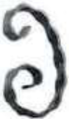 25 5/8" X 9 1/2" X 1" A-Symmetrical C Scroll