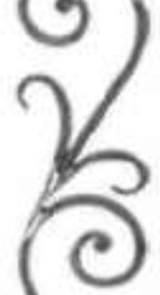 Forged Scroll Design 13" X 43-3/